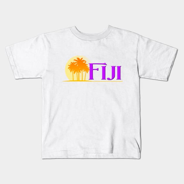 Life's a Beach: Fiji Kids T-Shirt by Naves